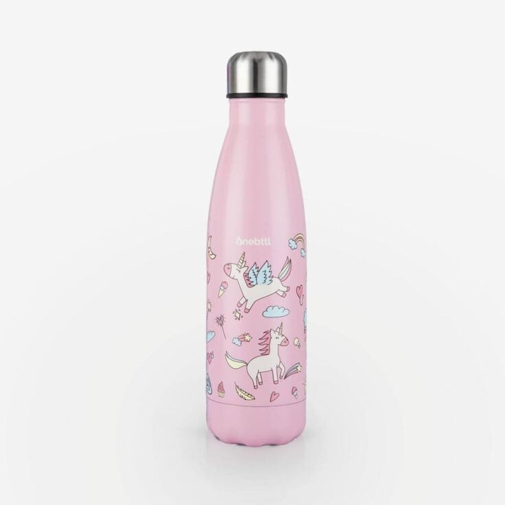 Image for Unicorn Water Bottle - Stainless Steel Water Bottle for Girls