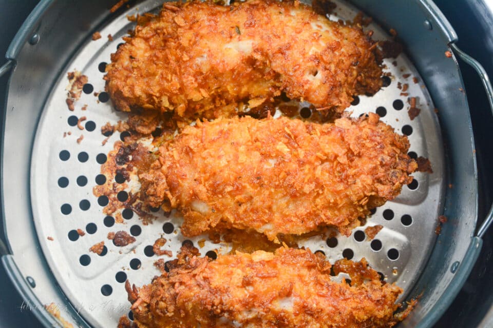Air Fryer Cornflake Chicken Tenders Adventures of a Nurse