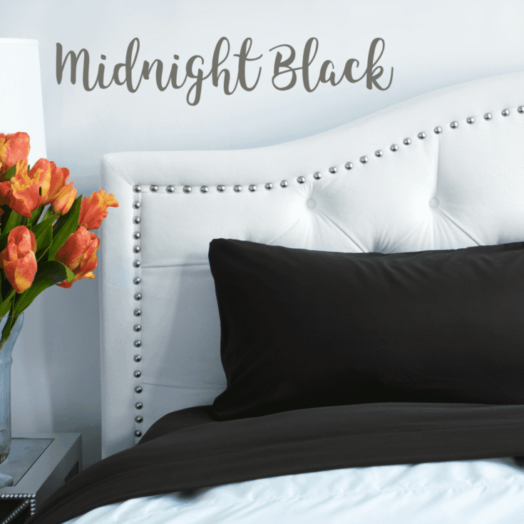 Image for Midnight Black Sheet Set