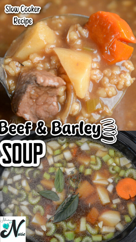 Slow Cooker Beef and Barley Soup