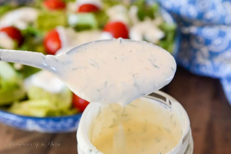 Homemade Ranch Dressing - Adventures of a Nurse