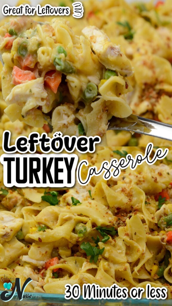 Leftover Turkey Casserole Pin