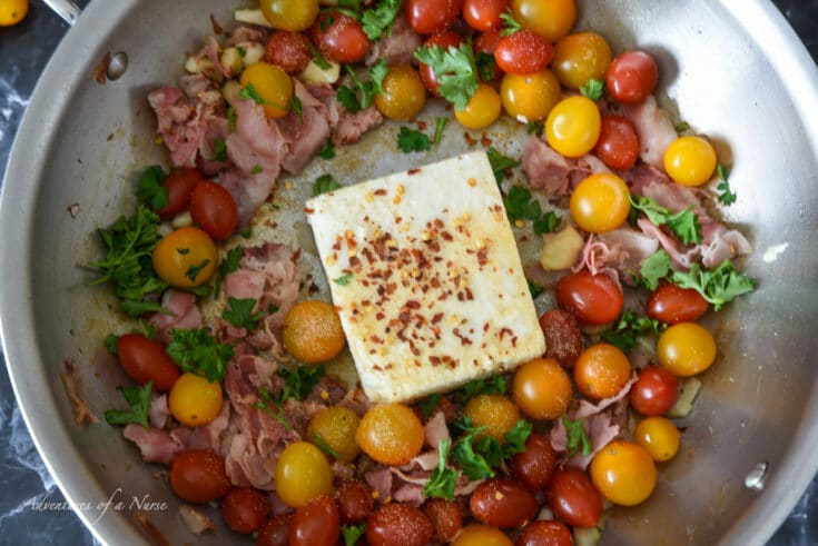 Feta Cheese and seasonings