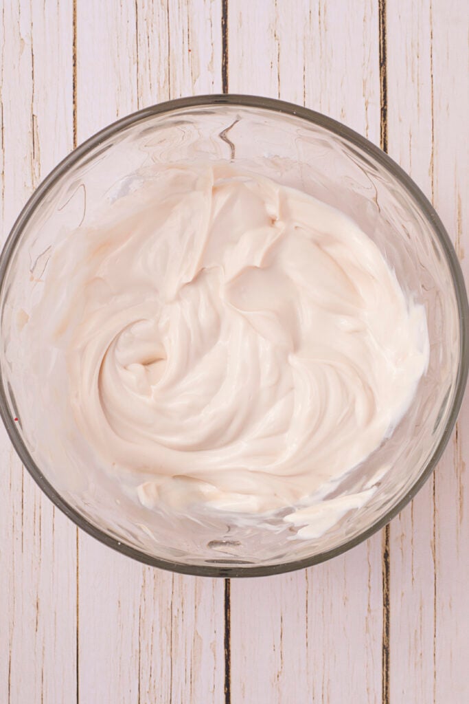 mix till creamy