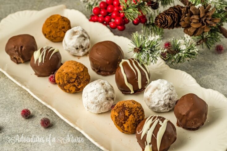 no bake rum balls