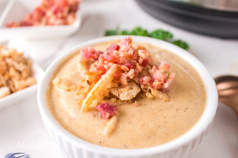 Instant Pot Cauliflower soup