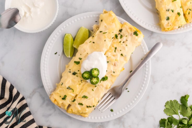White-Chicken-Enchiladas