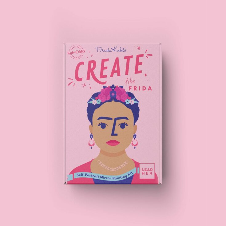 Image for Create Like Frida Self-Portrait Mirror Painting Kit