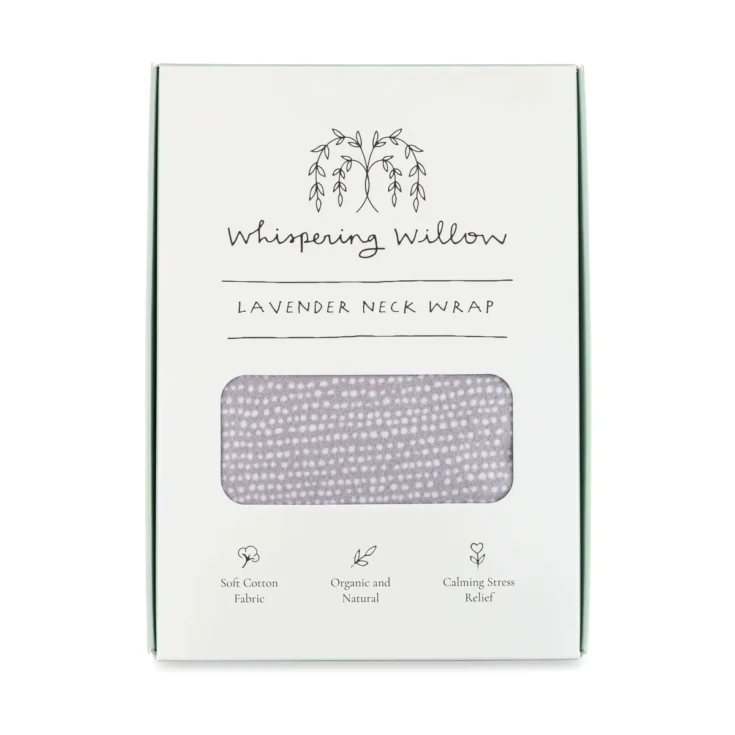 Image for Tranquil Gray Lavender Neck Wrap
