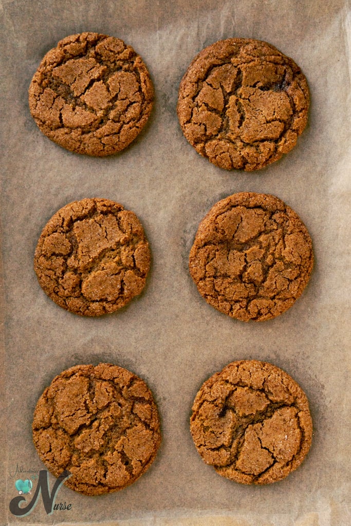 cookies on baking sheet