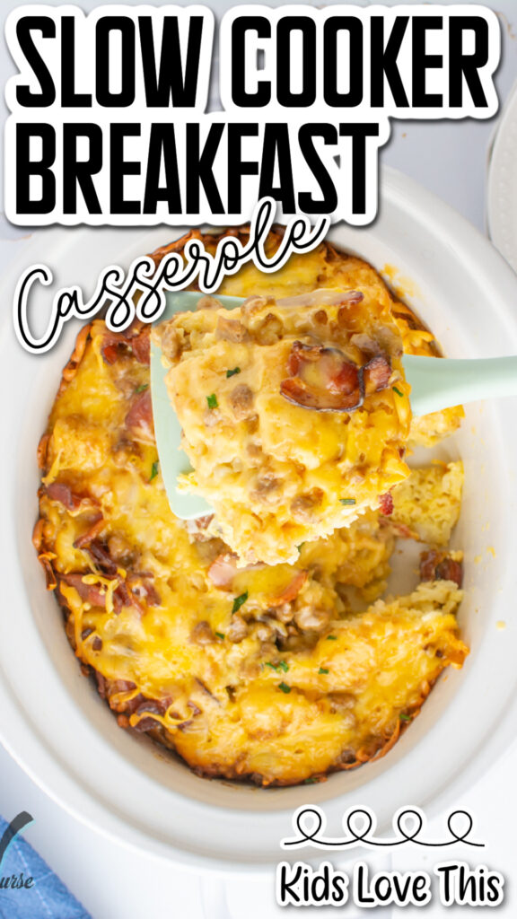 Breakfast casserole pin