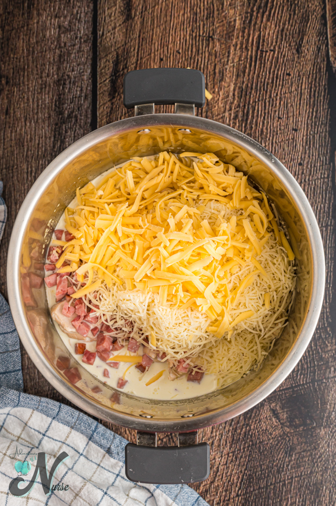 add cream to instant pot