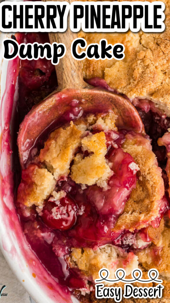 Cherry Pineapple dump cake pin