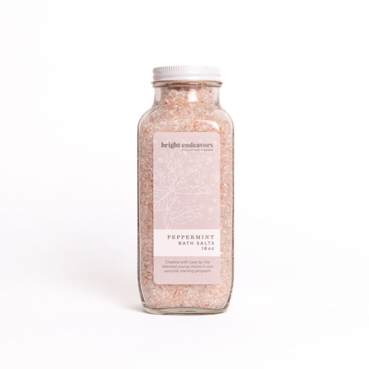 Image for Peppermint Bath Soaking Salts - Bright Endeavors