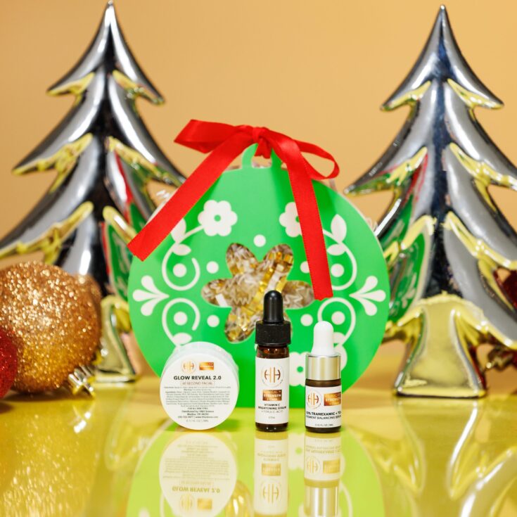 Image for HH Science Clinical Strength + Clean Brightening Squad Skincare Ornament