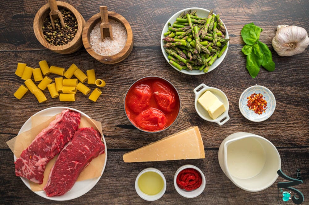 Ingredients-for-steak-pasta