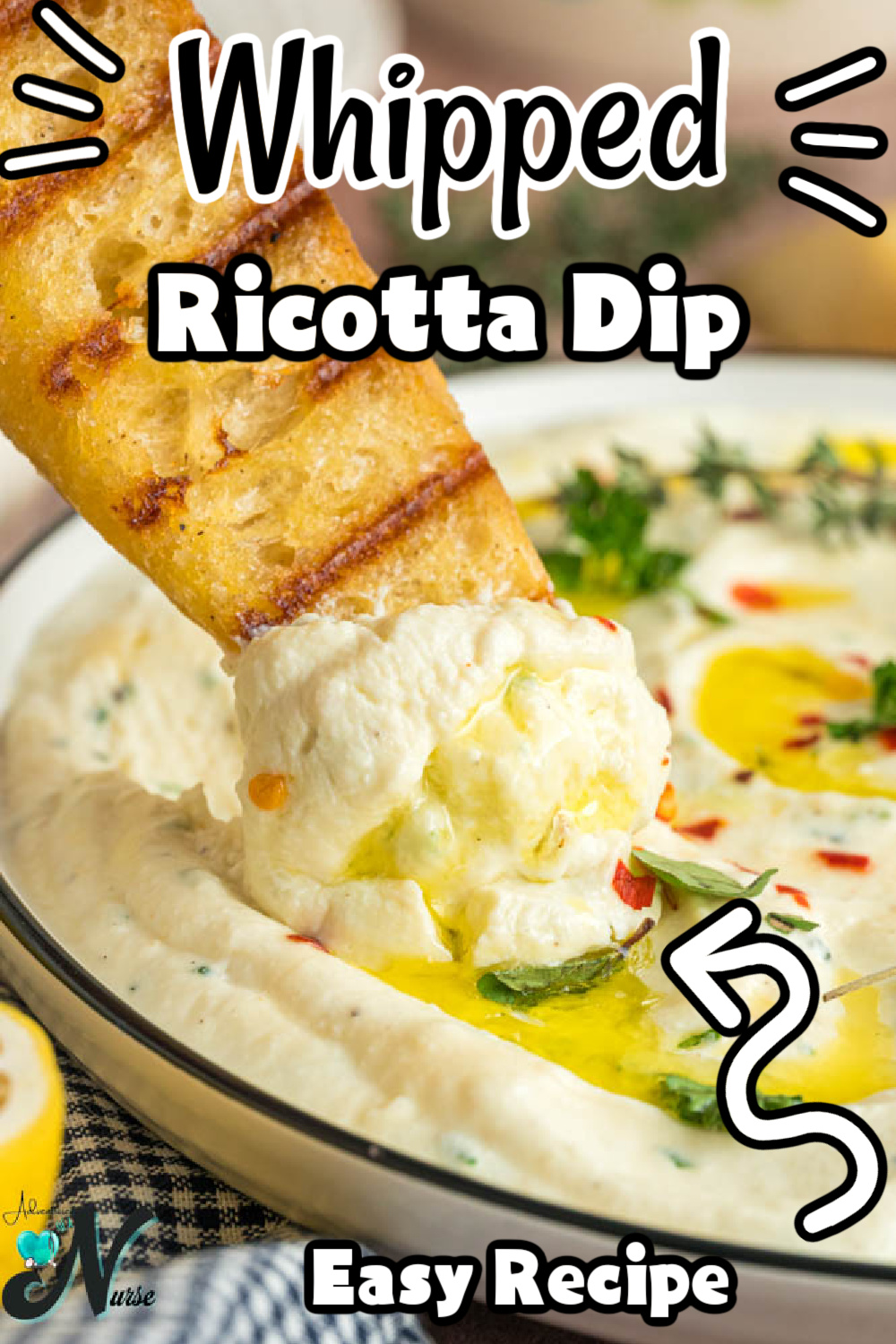 Whipped Ricotta - Adventures of a Nurse
