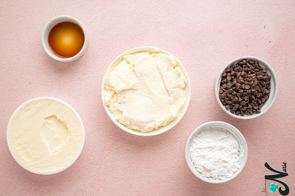 Cannoli-Dip-ingredients