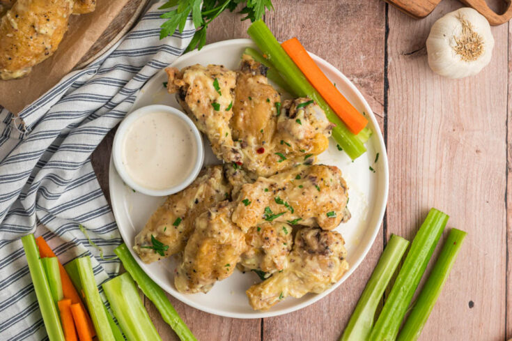 Garlic-Parmesan-Wings