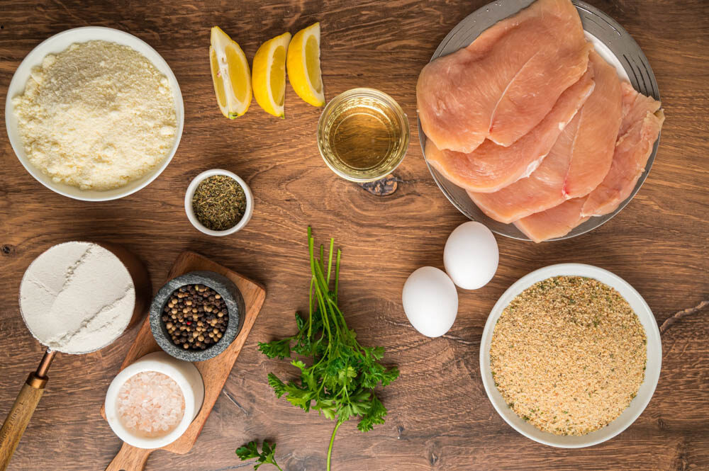 Ingredients-for-Italian-Chicken-Cutlets
