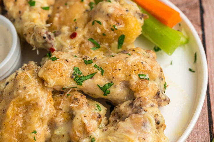 Parmesan-Garlic-Wings