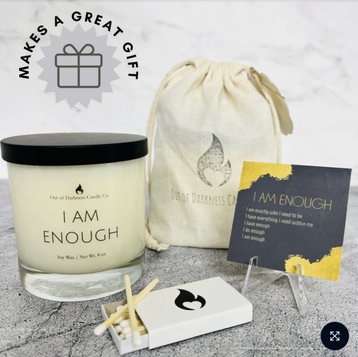 I-am-enough-candle
