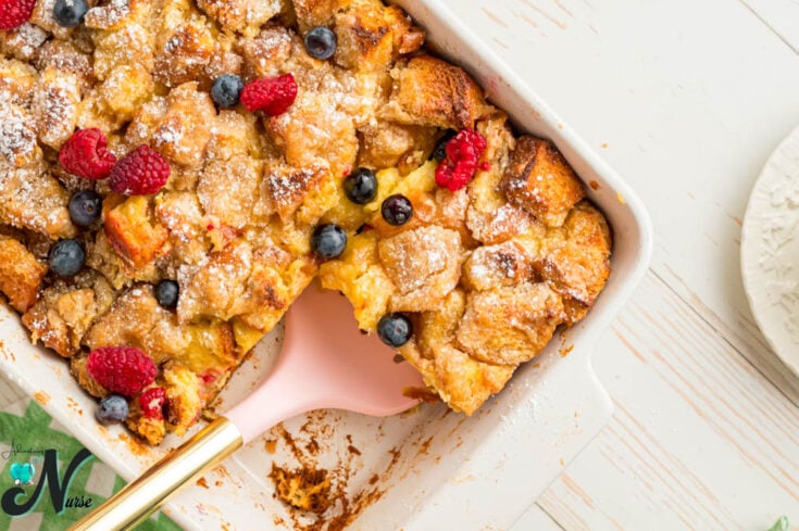 Brioche-French-Toast-Casserole-in-a-pan.