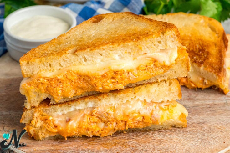 Buffalo-Chicken-Grilled-Cheese