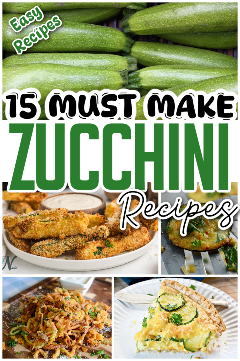 15 Zucchini Recipes You Must Make - Adventures of a Nurse