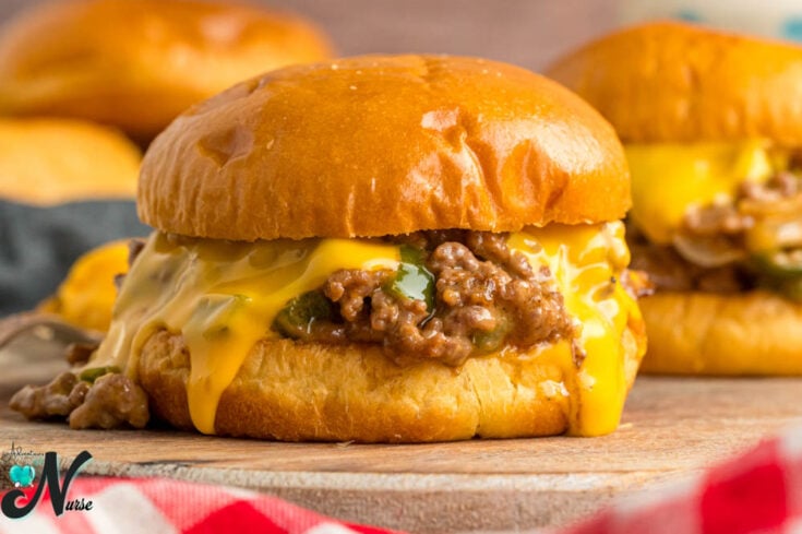 Philly-cheesesteak-Sloppy-Joes-on-a-bun.