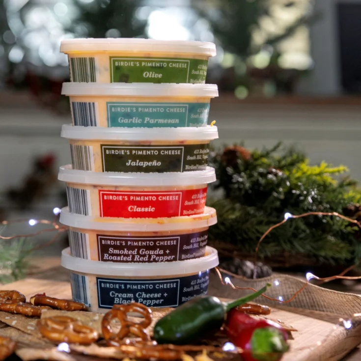 Image for 6 tubs of Birdie&rsquo;s Pimento Cheese