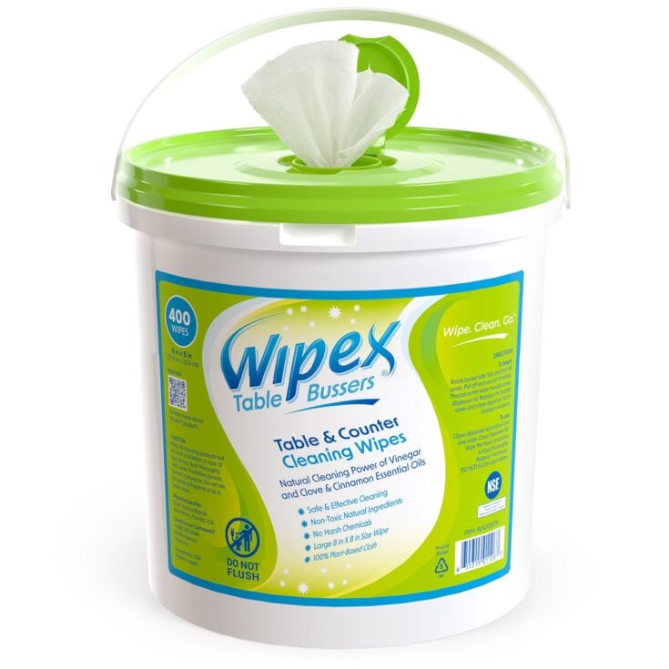 Image for Table Bussers Natural All-Purpose Cleaning Wipes | 
