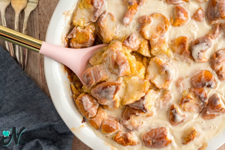 donut-bread-pudding-on-spoon