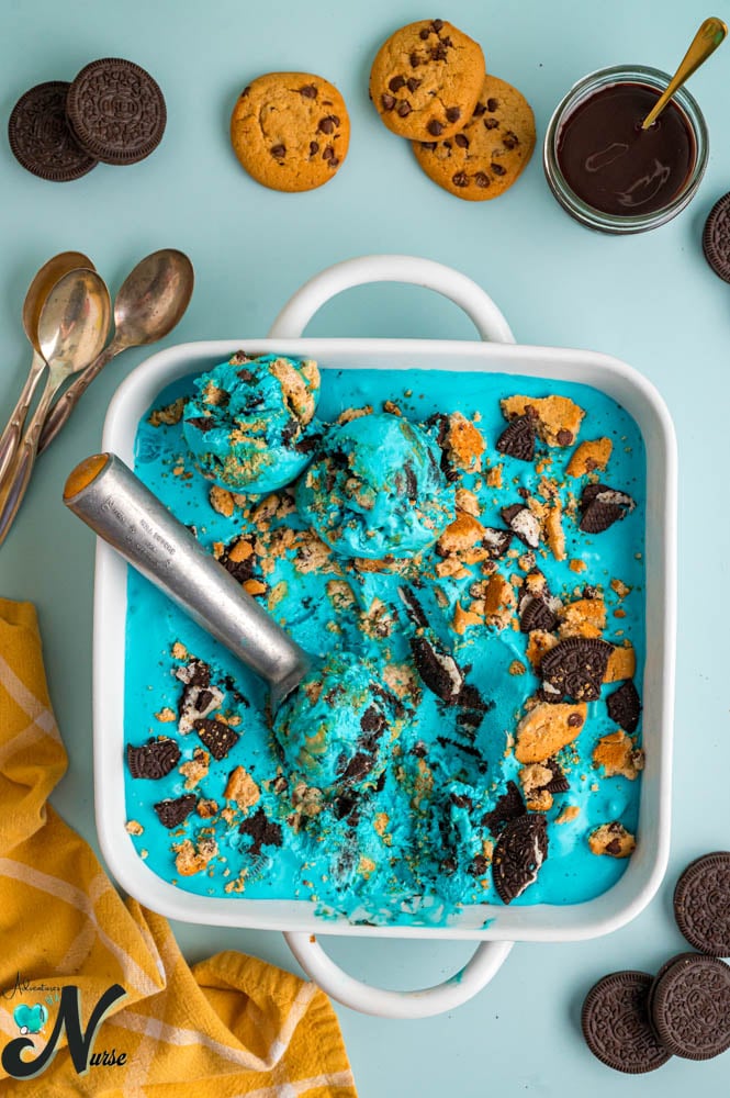 cookie-monster-ice-cream-out-of-freezer.