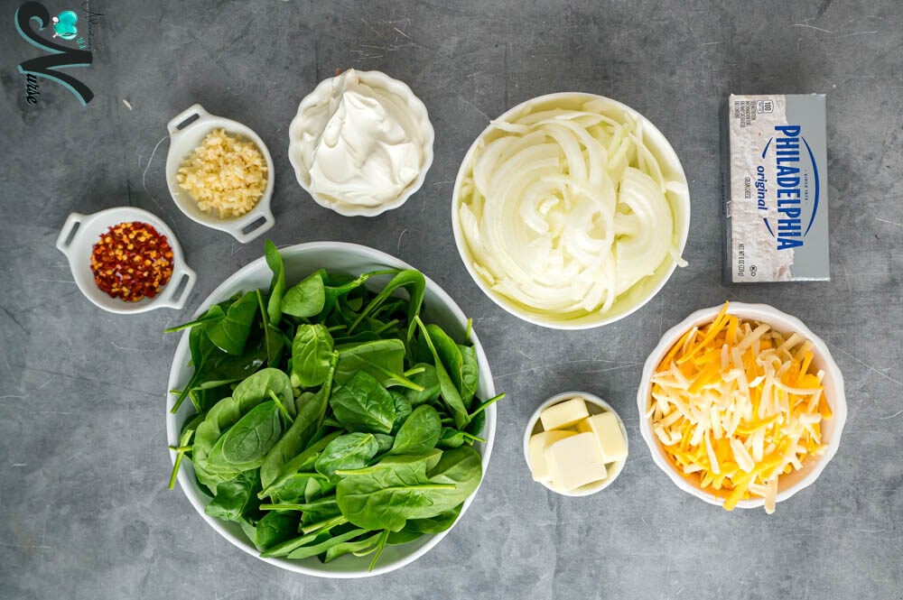 Ingredients-for-Caramelized-onion-dip