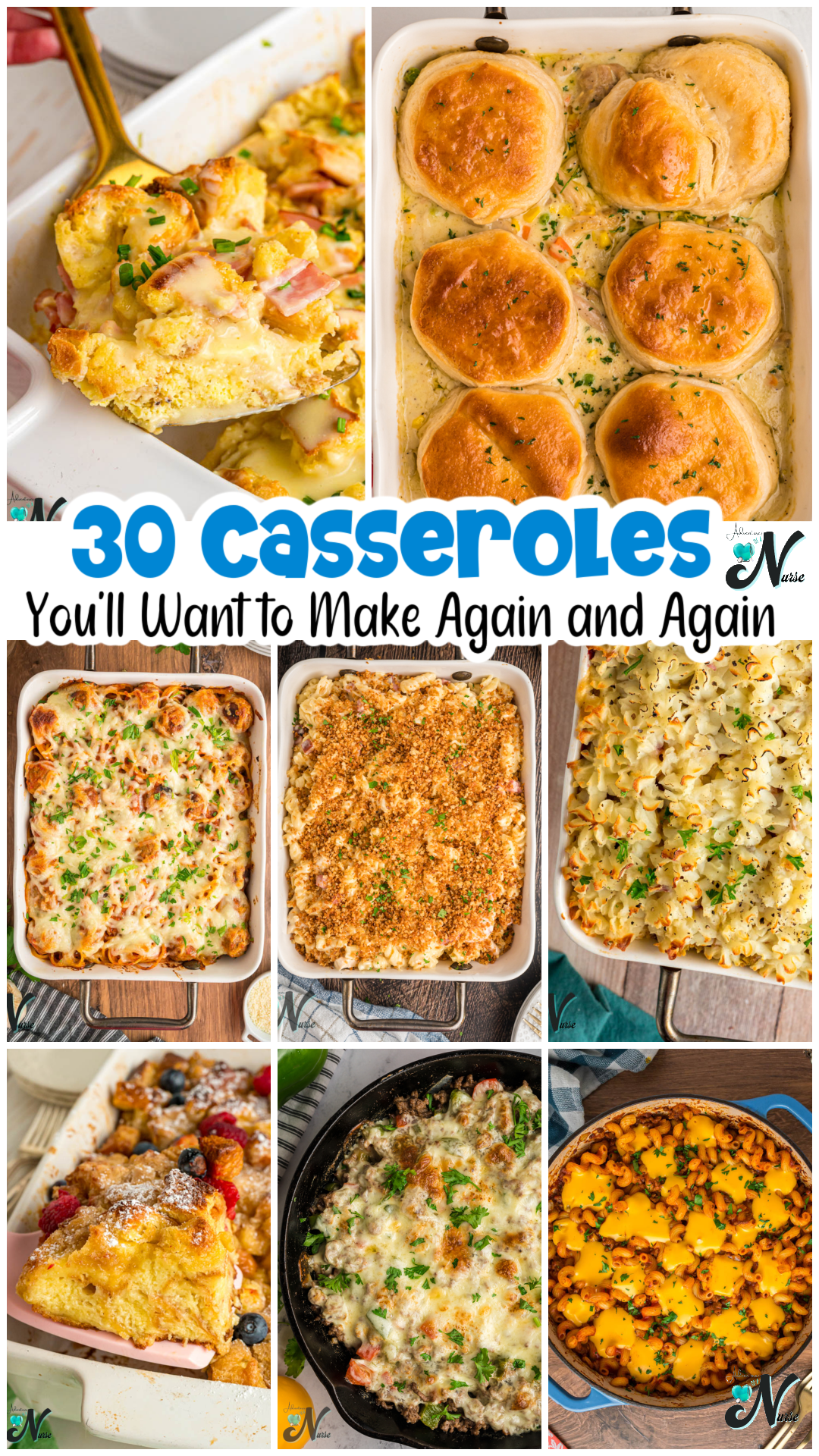30 Casserole Recipes