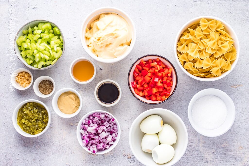 Amish pasta salad ingredients