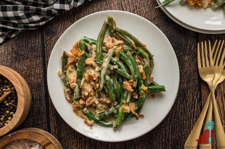 Image for Homemade Green Bean Casserole with Bacon