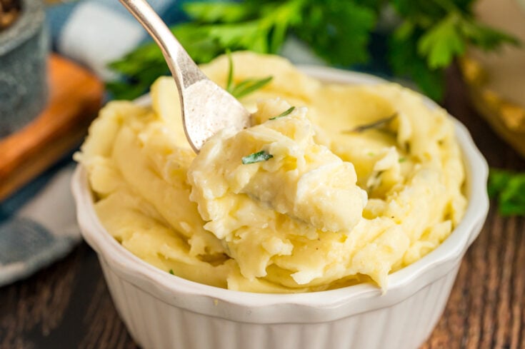Image for Garlic Rosemary Mashed Potatoes
