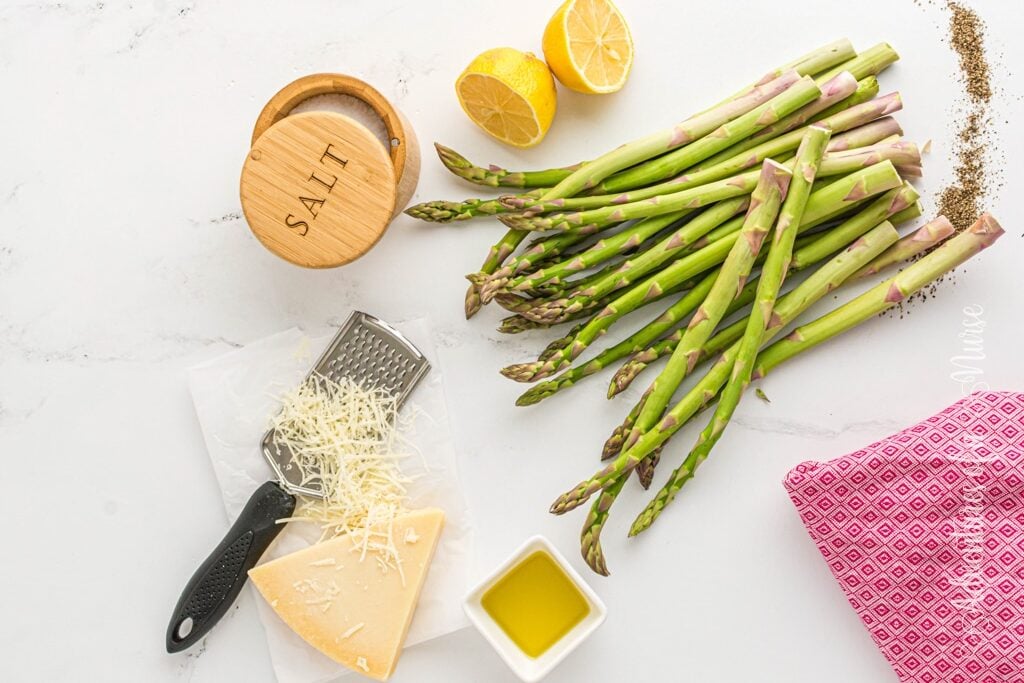 ingredients for air fryer asparagus