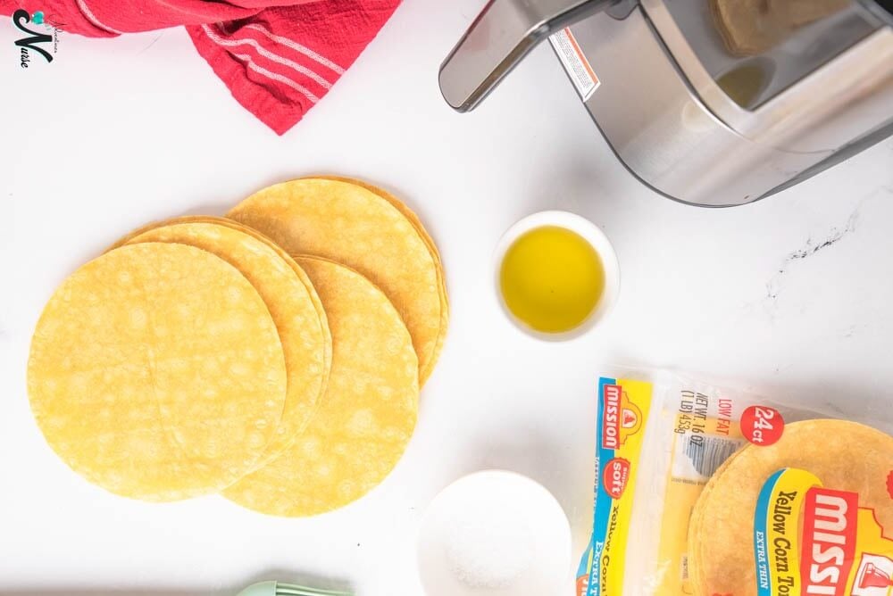 ingredients-for-air-fryer-tortilla-chips