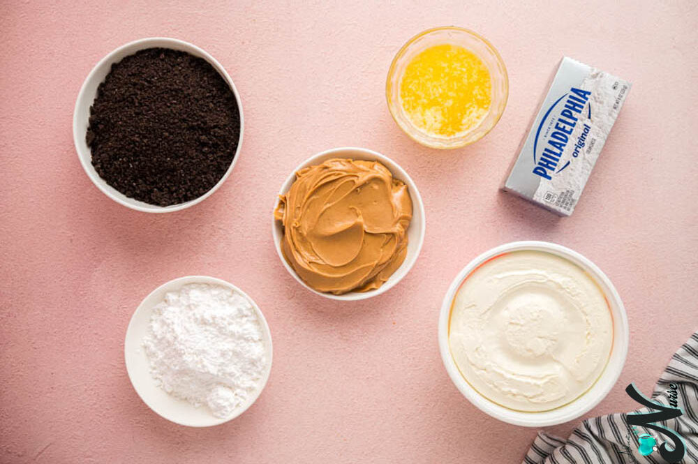 ingredients-for-no-bake-peanut-butter-pie