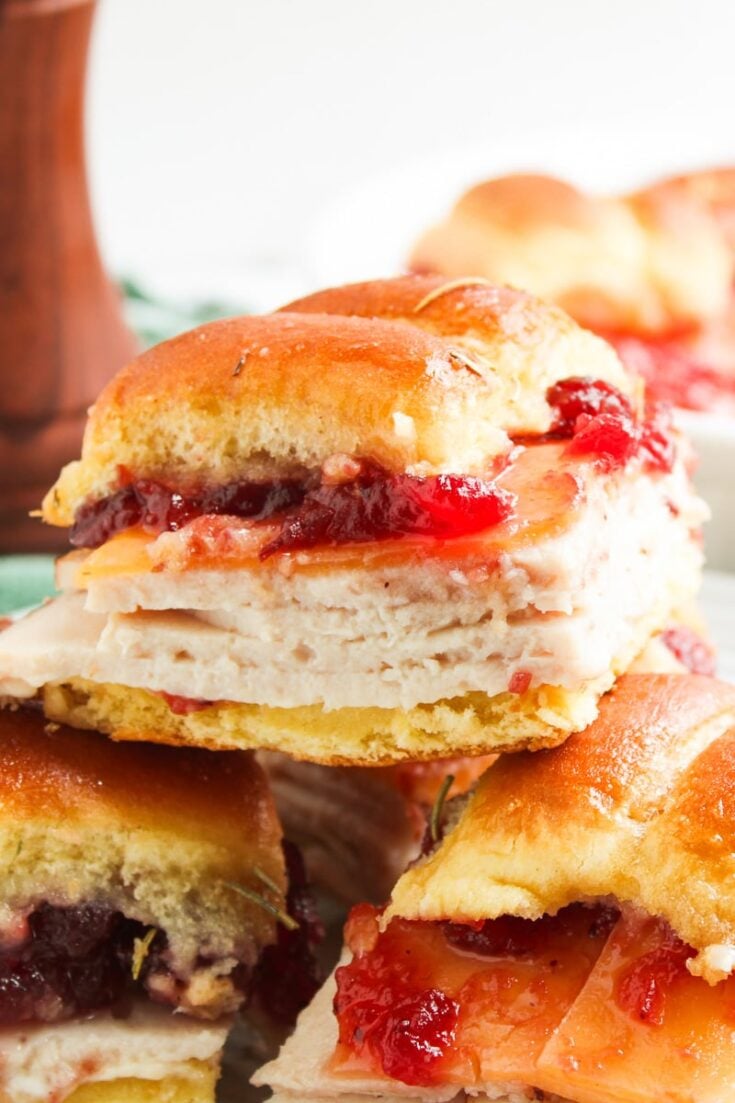 Image for Easy Turkey Sliders On Hawaiian Rolls