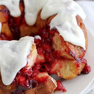 Image for Cherry Cheesecake Monkey Bread
