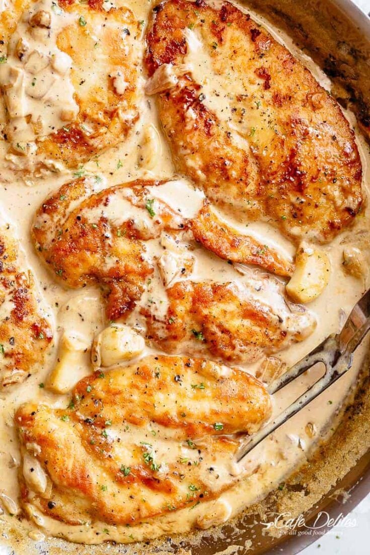 Image for Creamy Garlic Chicken Breasts
