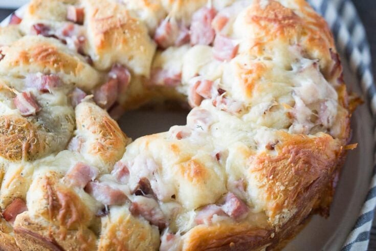 Image for Ham and Swiss Savory Monkey Bread Recipe