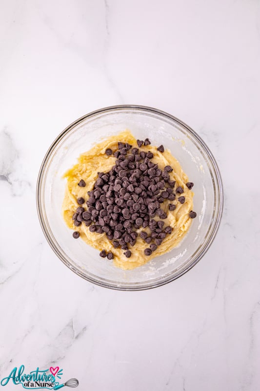 add chocolate chips