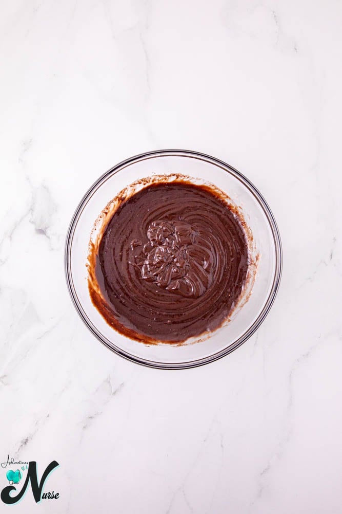 brownie mix in bowl