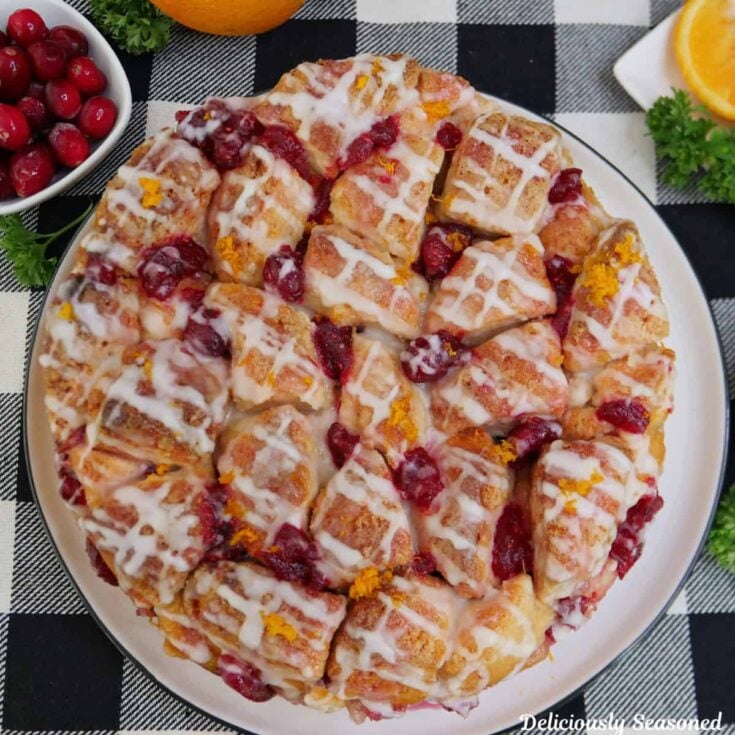 Image for Cranberry Orange Monkey Bread