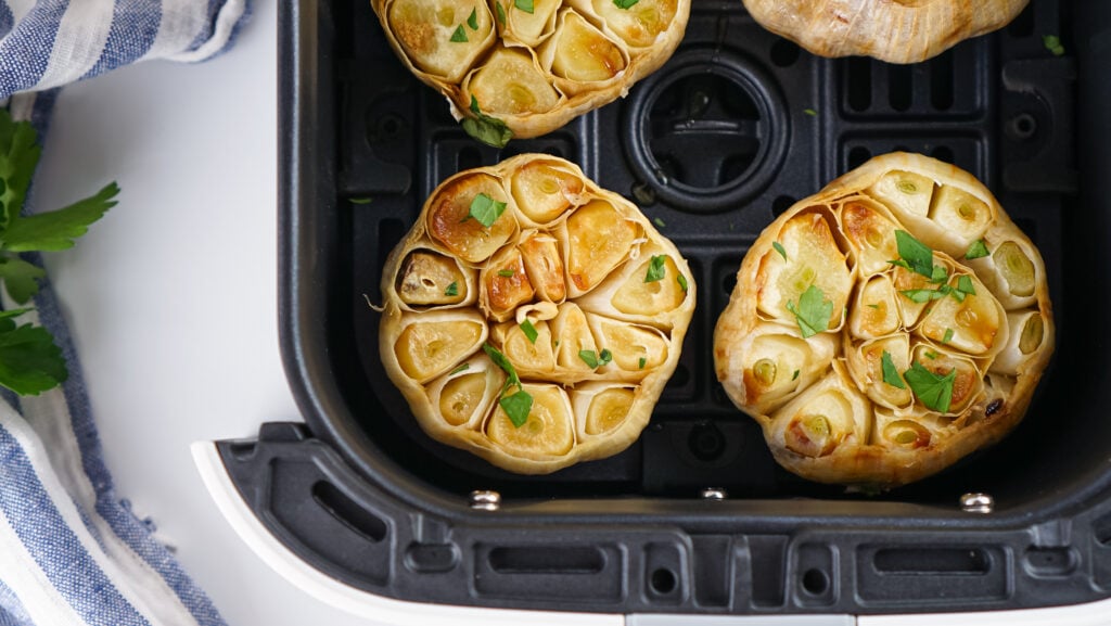 garlic in air fryer